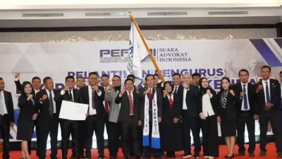 Pengurus DPC Peradi SAI Kota Kendari Resmi Dilantik