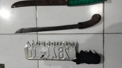 2 Pelajar di Kendari Diamankan Polisi saat Hendak Tawuran, Senjata Tajam Disita