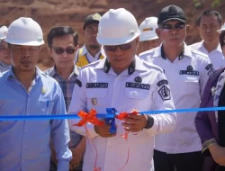 Peresmian Jalan Rabat Beton yang Dibangun PT CSM, Pj Bupati Kolut Sampaikan Hal Ini