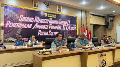 Polda Sultra Gelar Sidang Kelulusan Bintara dan Tamtama Menuju Rikkes II