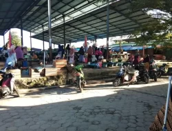 Diumumkan Buka hingga Sore, Pasar Minaminanga Butur Dipadati Warga