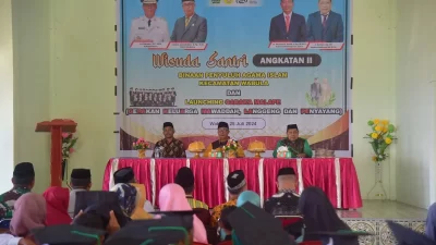 Sekda Buton Hadiri Wisuda Santri TPQ se-Kecamatan Wabula