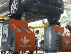 Bengkel Kaki-kaki Mobil Kyoto Shaking Machine Segera Hadir di Kendari