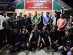 Pj Wali Kota Kendari Keliling Pantau Program Siskamling di Hari Pertama