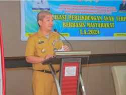 Sekda Kendari Buka Sosialisasi Perlindungan Anak Terpadu Berbasis Masyarakat