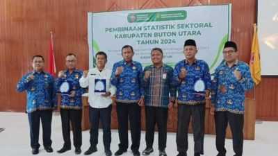 BPS Adakan Pembinaan Statistik Sektoral di Pemda Buton Utara
