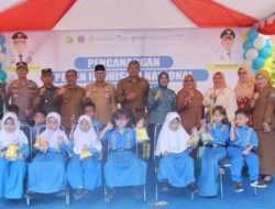 Sekda Sultra Bersama Pj Wali Kota Kendari Launching PIN Polio