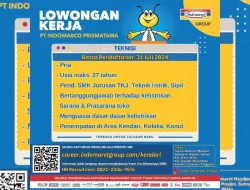 PT Indomarco Prismatama Buka Rekrutmen Posisi Teknisi, Simak Persyaratannya!