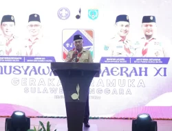 Terpilih Jadi Ketua Kwarda Sultra, Asrun Lio Siap Laksanakan Pesan Pj Gubernur