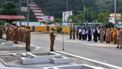 Apel Gabungan, Pj Bupati Kolut Tekankan Netralitas dan Penegakan Disiplin ASN