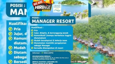 Labengki Nirwana Resort Buka Rekrutmen Posisi Manajer, Berikut Kualifikasinya!
