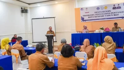 Distan Kendari Susun Programa Penyuluhan Pertanian Tahun 2025