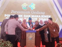 Resmikan Gedung Manajemen-Poliklinik RSJ Sultra, Pj Gubernur Pesan Hal Ini