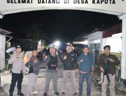 Jawab Keluhan Masyarakat, Polsek Wangsel Gelar Patroli Malam di Kapota