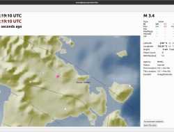 Gempa Berkekuatan 3.4 SR Guncang Wilayah Amonggedo Konawe