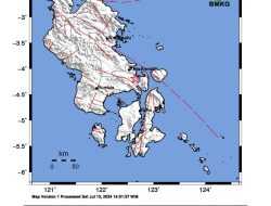 Gempa Magnitudo 2.9 Guncang Wilayah Moramo, Berpusat di Darat