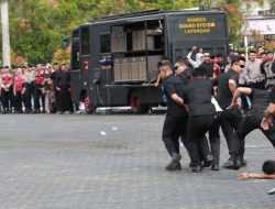 Polda Sultra Gelar Peragaan VIP Protection Calon Kepala Daerah