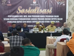 KPU Kolut: Visi-Misi Bapaslon Pilkada Harus Selaras dengan RPJPD