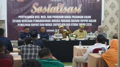 KPU Kolut: Visi-Misi Bapaslon Pilkada Harus Selaras dengan RPJPD