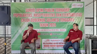 LSS Rilis Hasil Survei Popularitas hingga Elektabilitas Cagub Sultra, Begini Hasilnya
