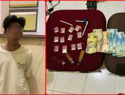 Satres Narkoba Polres Wakatobi Bekuk Pengedar Sabu Asal Kota Kendari