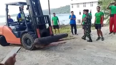 Masuk Cagar Budaya, Pemkot Baubau Minta Pengembalian Meriam yang Diambil TNI