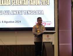Polda Sultra Gelar Rakor Lintas Sektoral Operasi Mantap Praja Anoa 2024