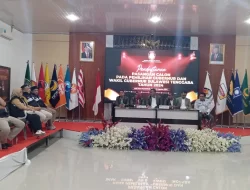 KPU Sultra Plenokan Hasil Pendaftaran Cakada