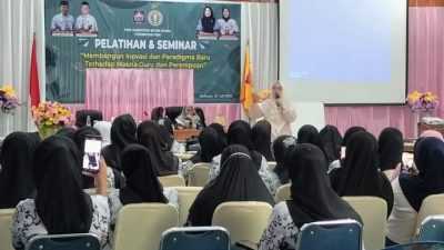 PGRI Butur Gelar Pelatihan dan Seminar Bahas Makna Guru dan Perempuan