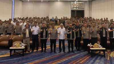 Hadiri Pengukuhan Pengurus KOP, Sekda Sultra: Langkah Positif Sebagai Wadah Bagi Polisi di Bumi Anoa