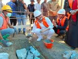 Bupati Letakan Batu Pertama Pembangunan Kantor Pertanahan Kolaka Timur