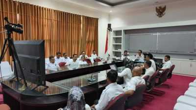 Pemkot Baubau Evaluasi Realisasi Anggaran dan Kinerja OPD