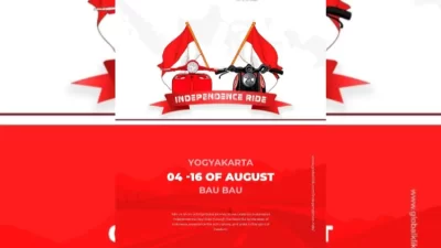 Independence Ride 2024, Komunitas Vespa Jogja Touring ke Baubau