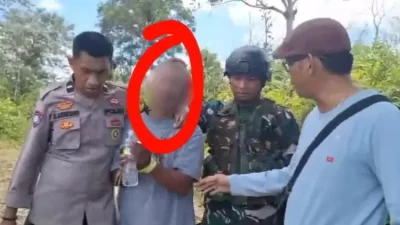 Duet Babinsa–Bhabinkamtibmas di Kendari Tangkap Pelaku Jambret yang Kabur ke Hutan