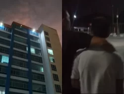 Diduga Depresi, Pria Menangis Histeris di Atas Gedung Kantor Wali Kota Kendari