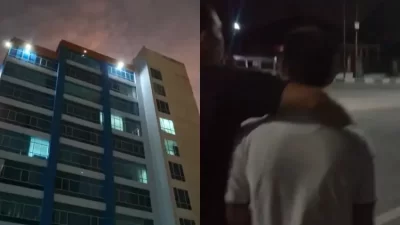 Diduga Depresi, Pria Menangis Histeris di Atas Gedung Kantor Wali Kota Kendari