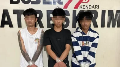 3 Pelaku Pengeroyokan Karyawan Swasta di Kendari Diringkus Polisi