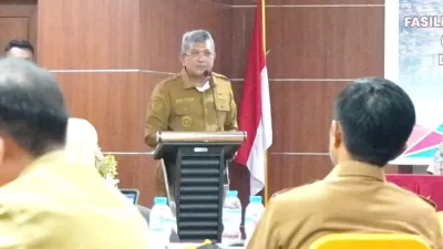 Pj Wali Kota Buka Seminar Awal Fasilitasi Penyusunan Master Plan Kawasan Teluk Kendari