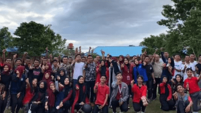 Lewat Kegiatan Merah Bergelora, Forum Anak Berbagi Kebahagiaan di LPKA Kendari