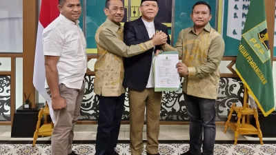 Darwin-Ali Basa Kantongi B1 KWK PPP untuk Tarung di Pilkada Mubar