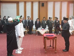 Pj Gubernur Sultra Lantik Pj Bupati Konawe dan Kolaka