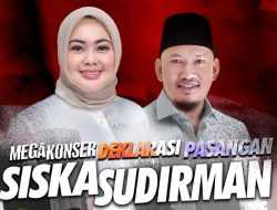Siska-Sudirman Deklarasi Pasangan 19 Agustus, Hadirkan Artis Ibu Kota hingga Doorprize