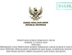 Akomodir Putusan MK, KPU Terbitkan PKPU 10/2024 Tentang Syarat Pencalonan Pilkada