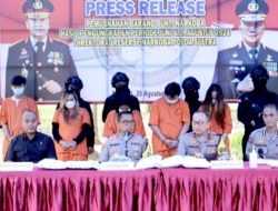 Polisi Sita Sabu Ganja dari 5 Kurir Narkoba antar Provinsi dan Negara