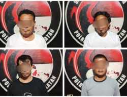 Polres Konsel Ungkap Empat Pelaku Pengedar Sabu