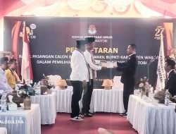 Diusung 5 Parpol, Hamirudin-Muhamad Ali Daftar ke KPU untuk Pilkada Wakatobi 2024