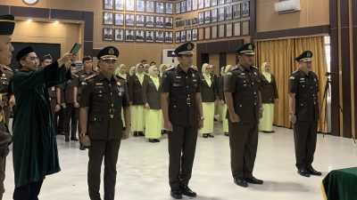 4 Pejabat Eselon III Lingkup Kejati Sultra Dilantik, Kajari Wakatobi dan Buton Berganti