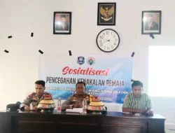Polsek Wangsel Gelar Sosialisasi Cegah Aksi Kenakalan Remaja