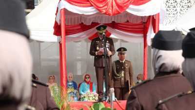 HUT ke-79 Kejaksaan, Kajati Sultra Ajak  Masyarakat Peduli Permasalahan Hukum