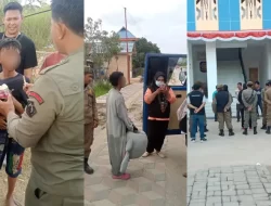 Sejumlah Anak Jalanan dan Pengemis di Kendari Terjaring Razia Patroli Gabungan